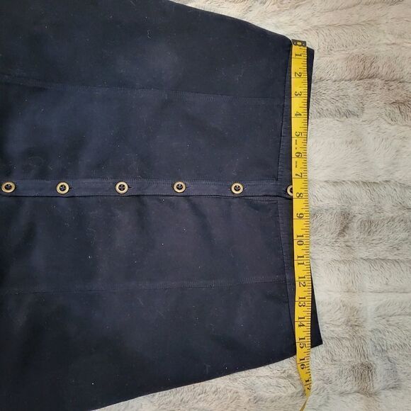 Hollister blue button down mini skirt - Picture 4 of 7